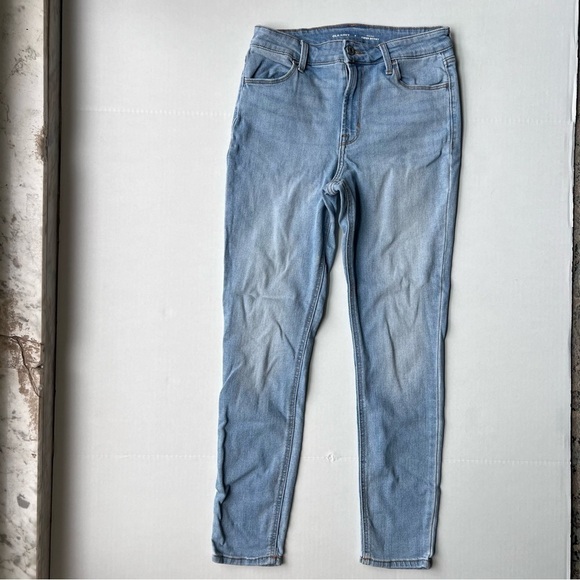 OLD navy High Rise Super Skinny jeans light wash size 6 - Picture 1 of 11